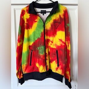 GUESS X J Balvin Vibras Tie-Dye Track Jacket